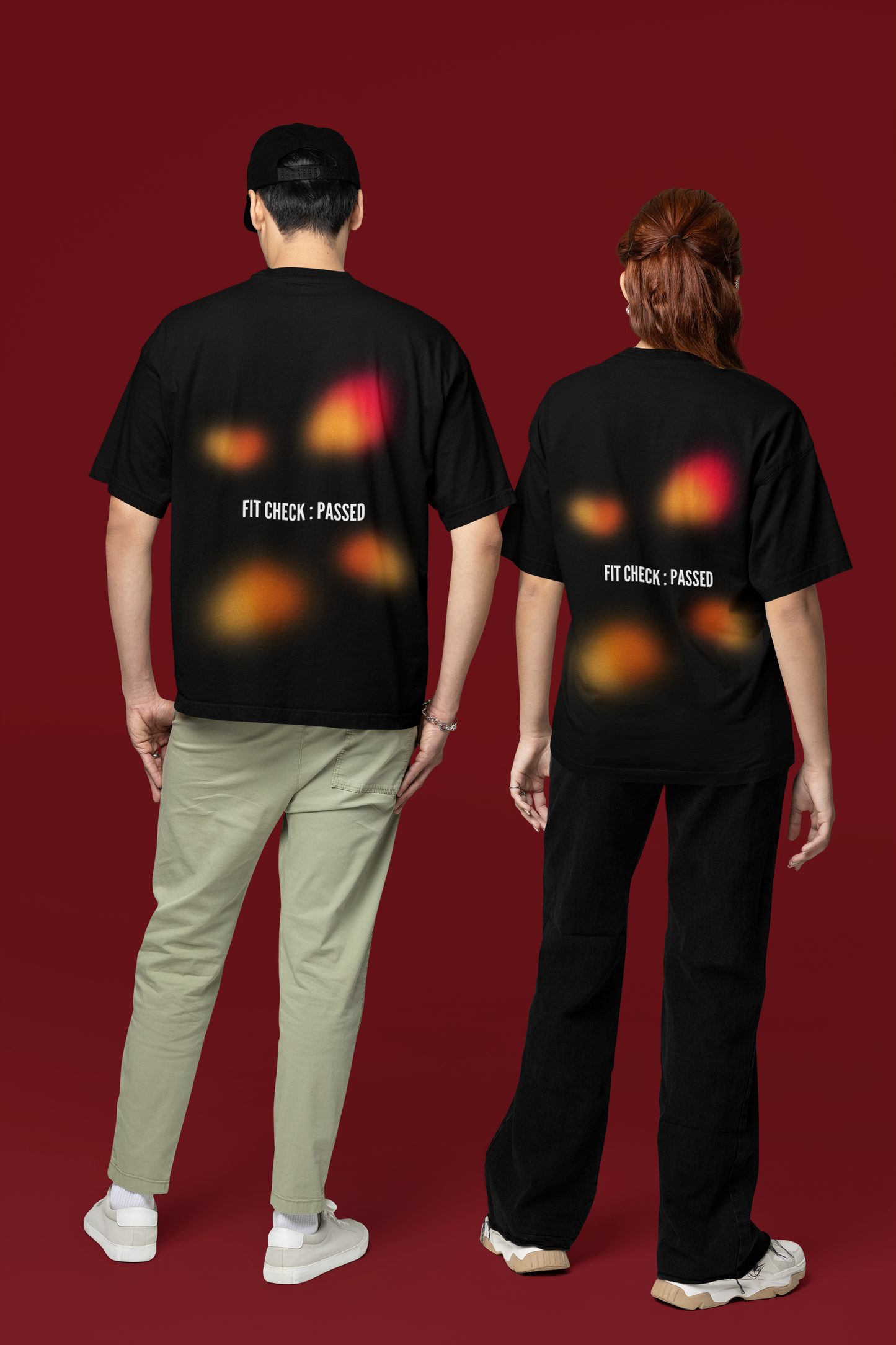 Fit Check Passed Oversized T-Shirt | Light Weight