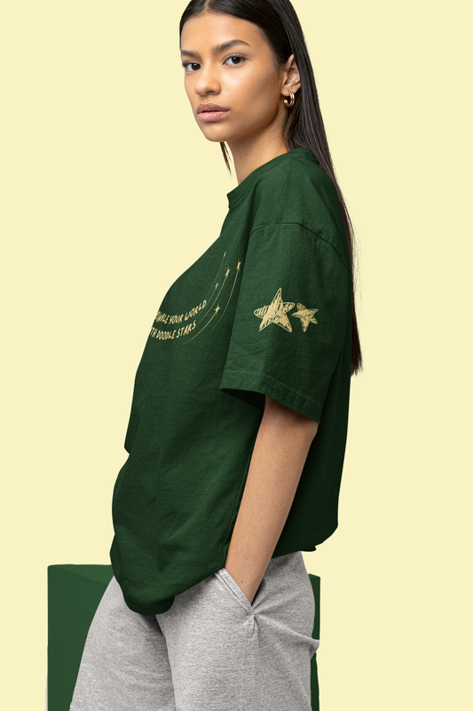 Sprinkle Your World Oversized T-Shirt | LighT Weight