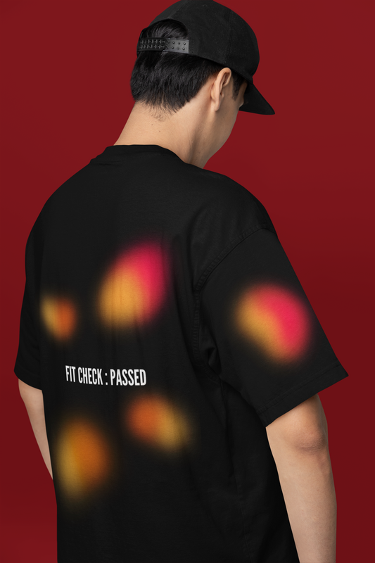 Fit Check Passed Oversized T-Shirt | Light Weight