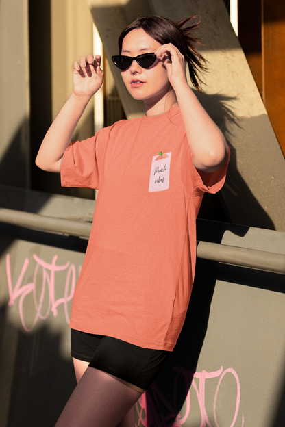 Peachy Oversized T-Shirt | Light Weight