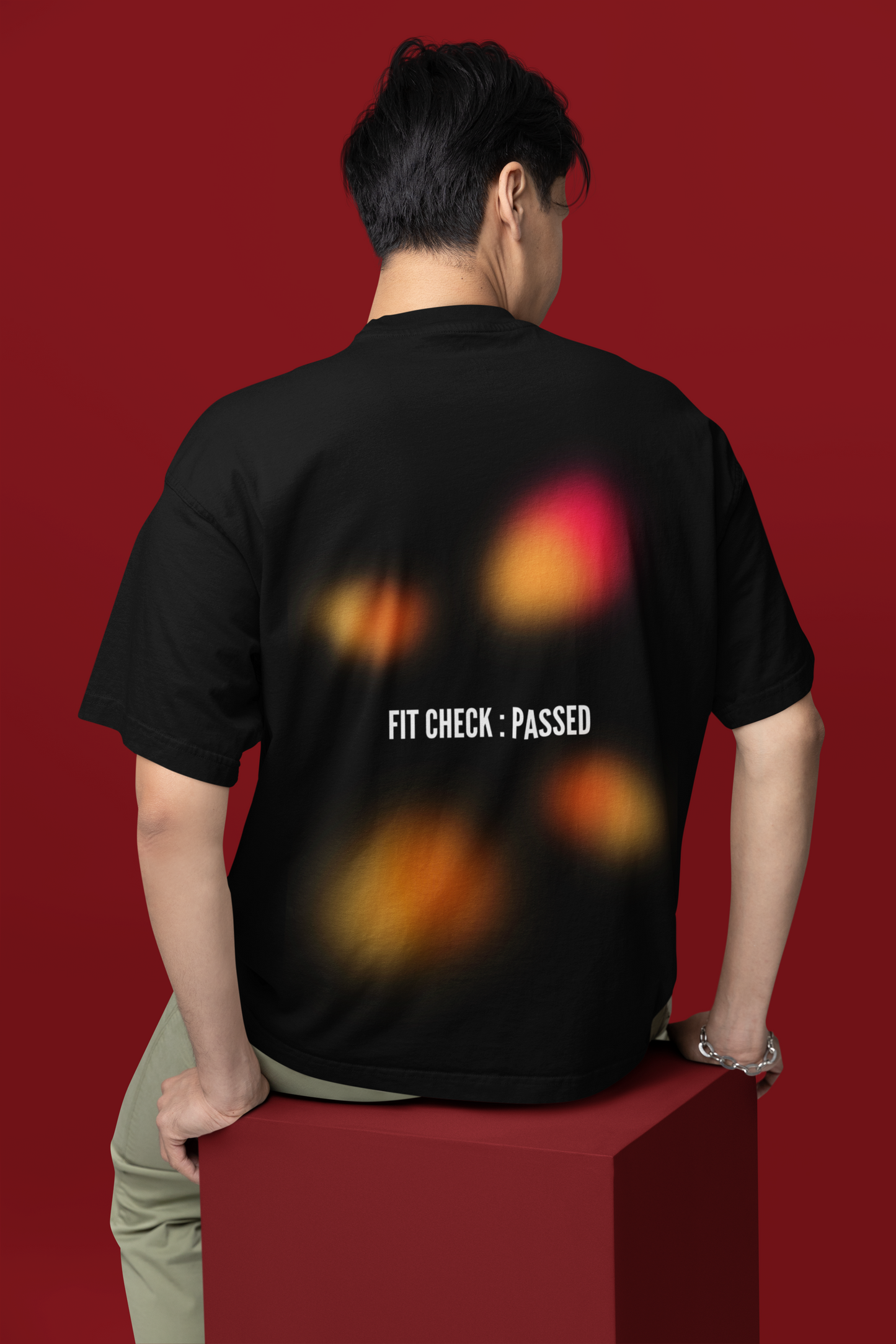 Fit Check Passed Oversized T-Shirt | Light Weight