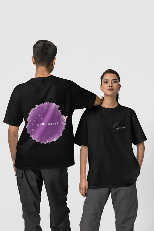Can't relate Oversized T-Shirt | Light Weight