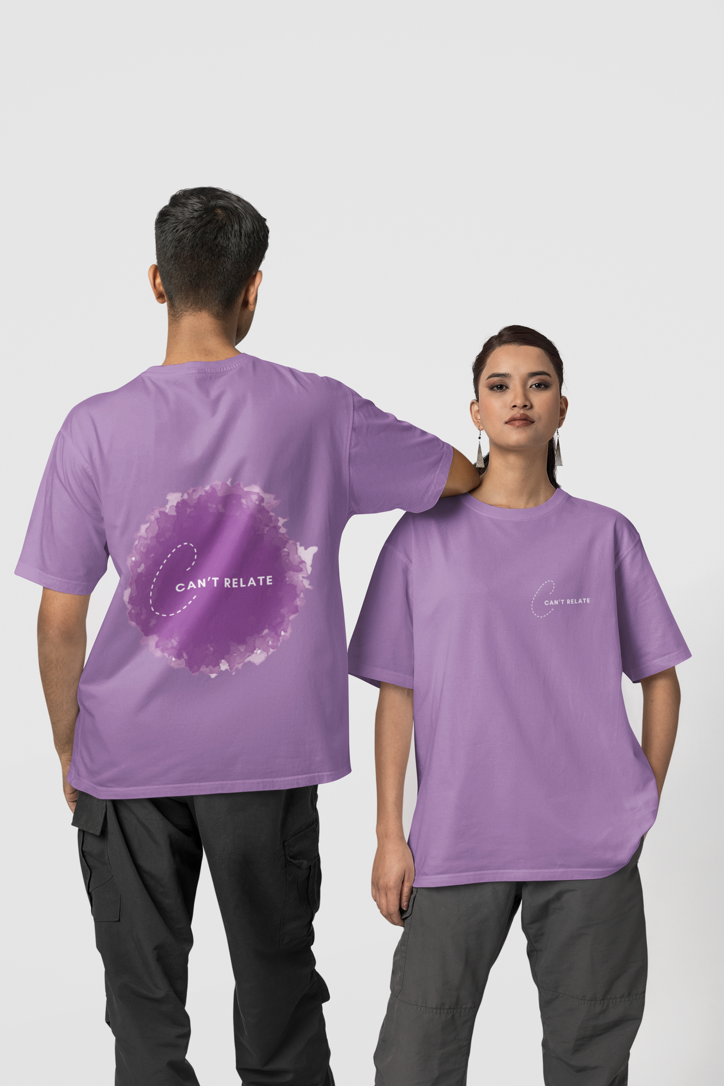 Can't relate Oversized T-Shirt | Light Weight