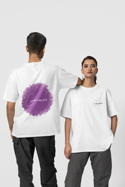 Can't relate Oversized T-Shirt | Light Weight