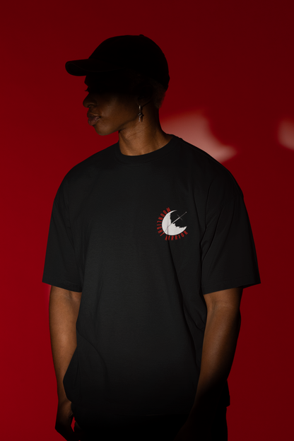Moonlight Warrior Oversized T-Shirt | Light Weight