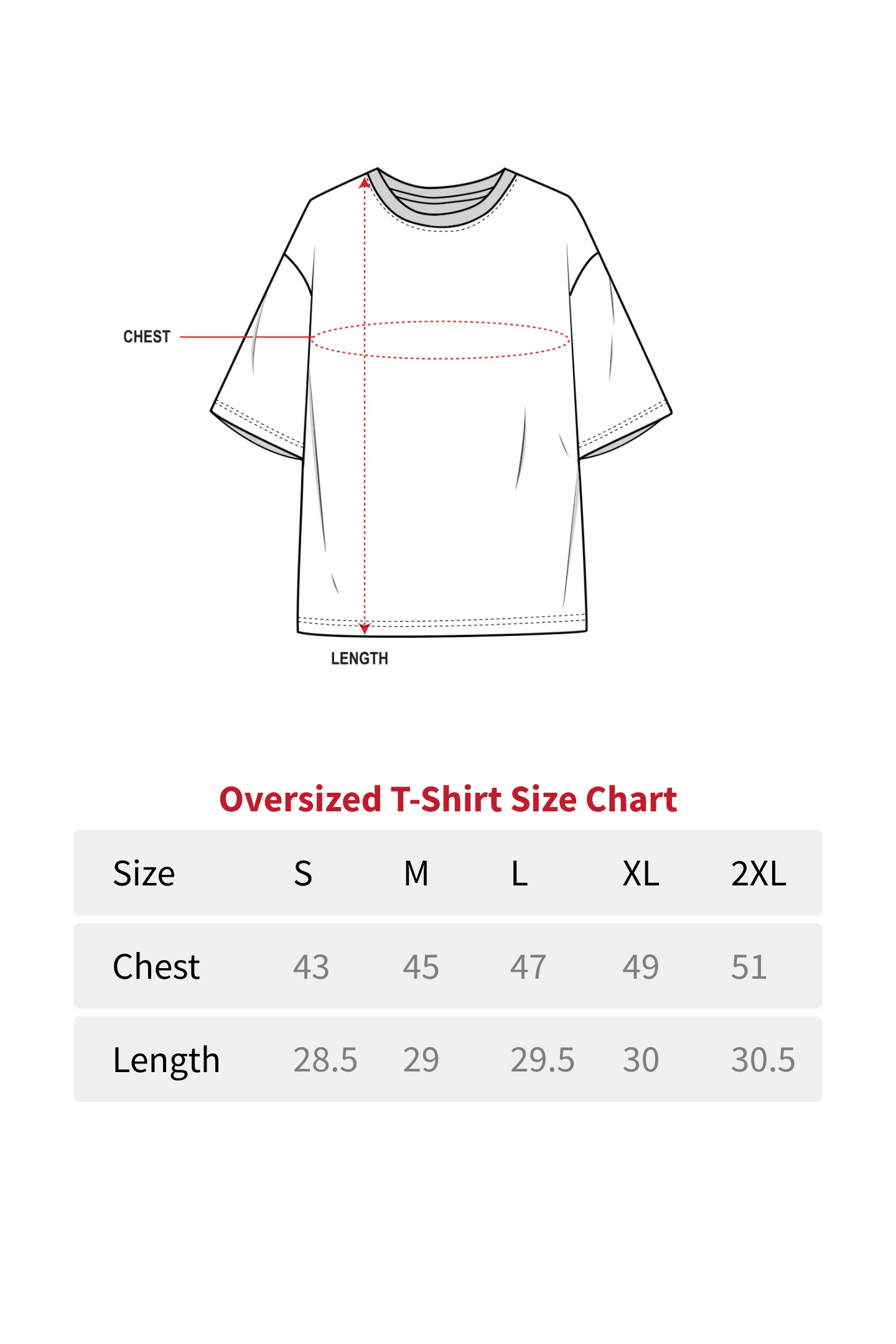 Fit Check Passed Oversized T-Shirt | Light Weight
