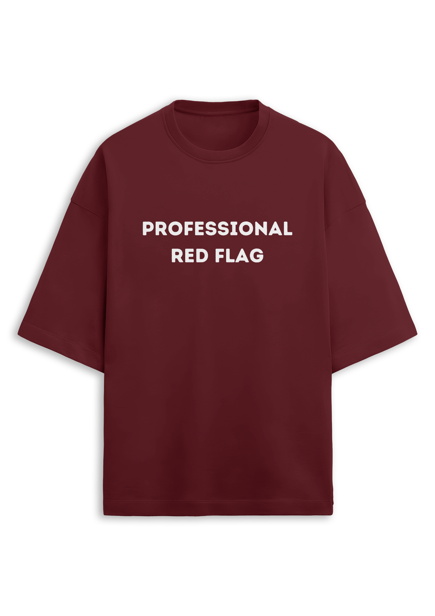 Professional Red Flag | Studio Oversized Tee