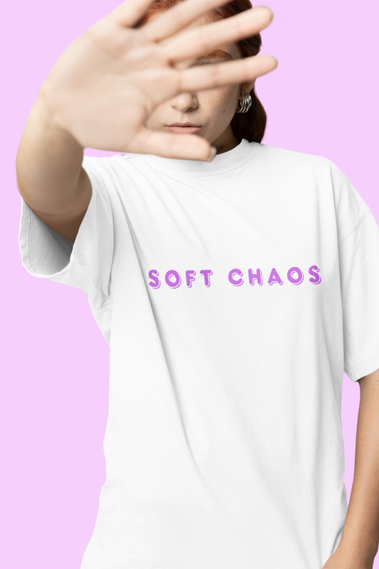 Soft Chaos Oversized T-Shirt | Light Weight