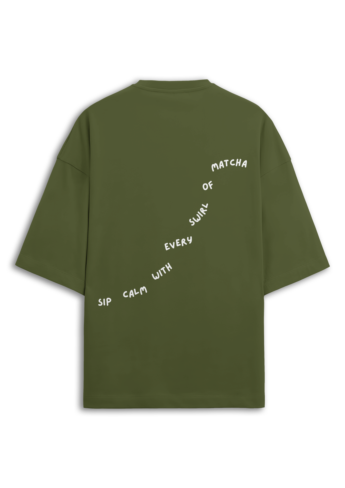 Sip Calm Matcha  | Studio Oversized Tee