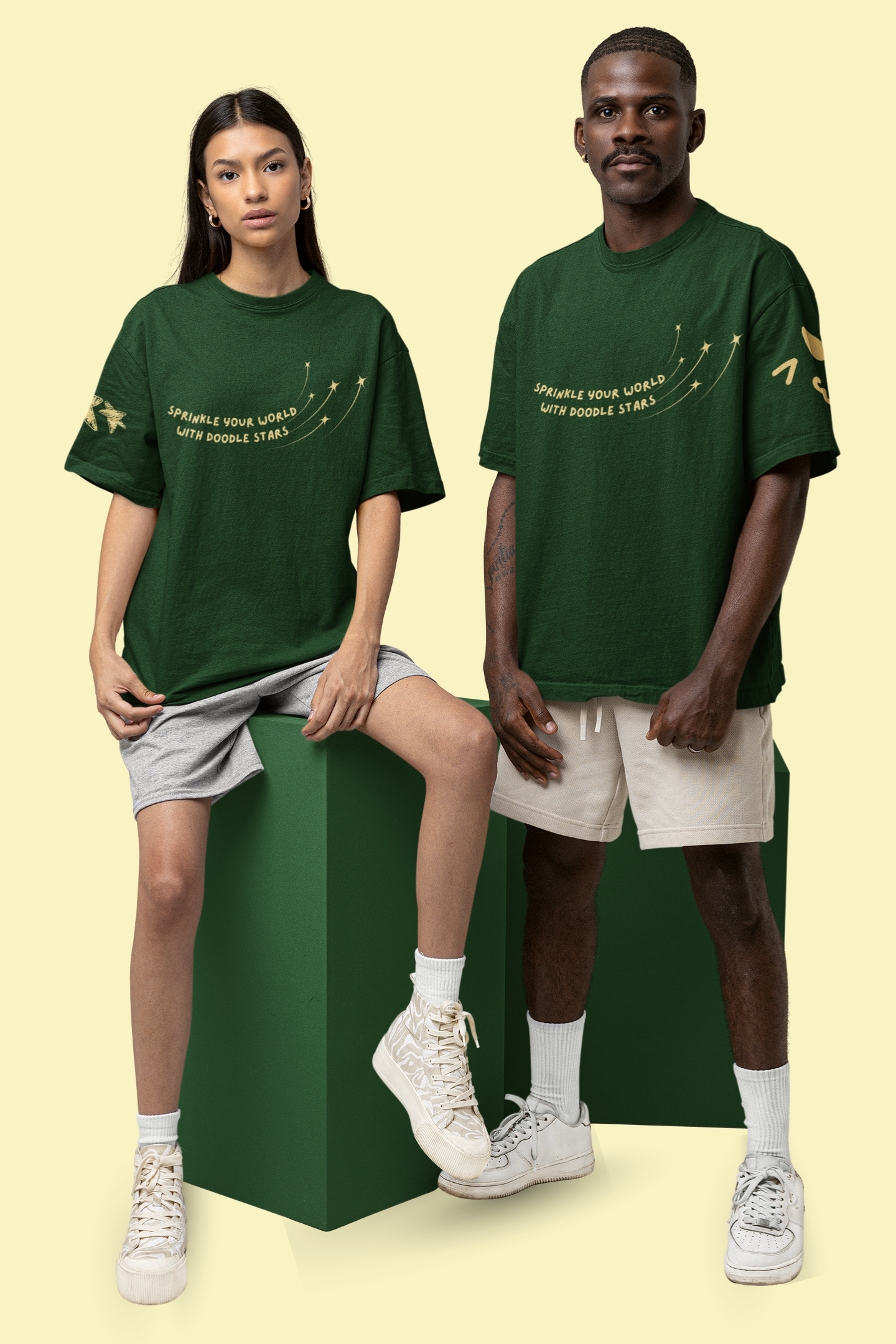 Sprinkle Your World Oversized T-Shirt | LighT Weight