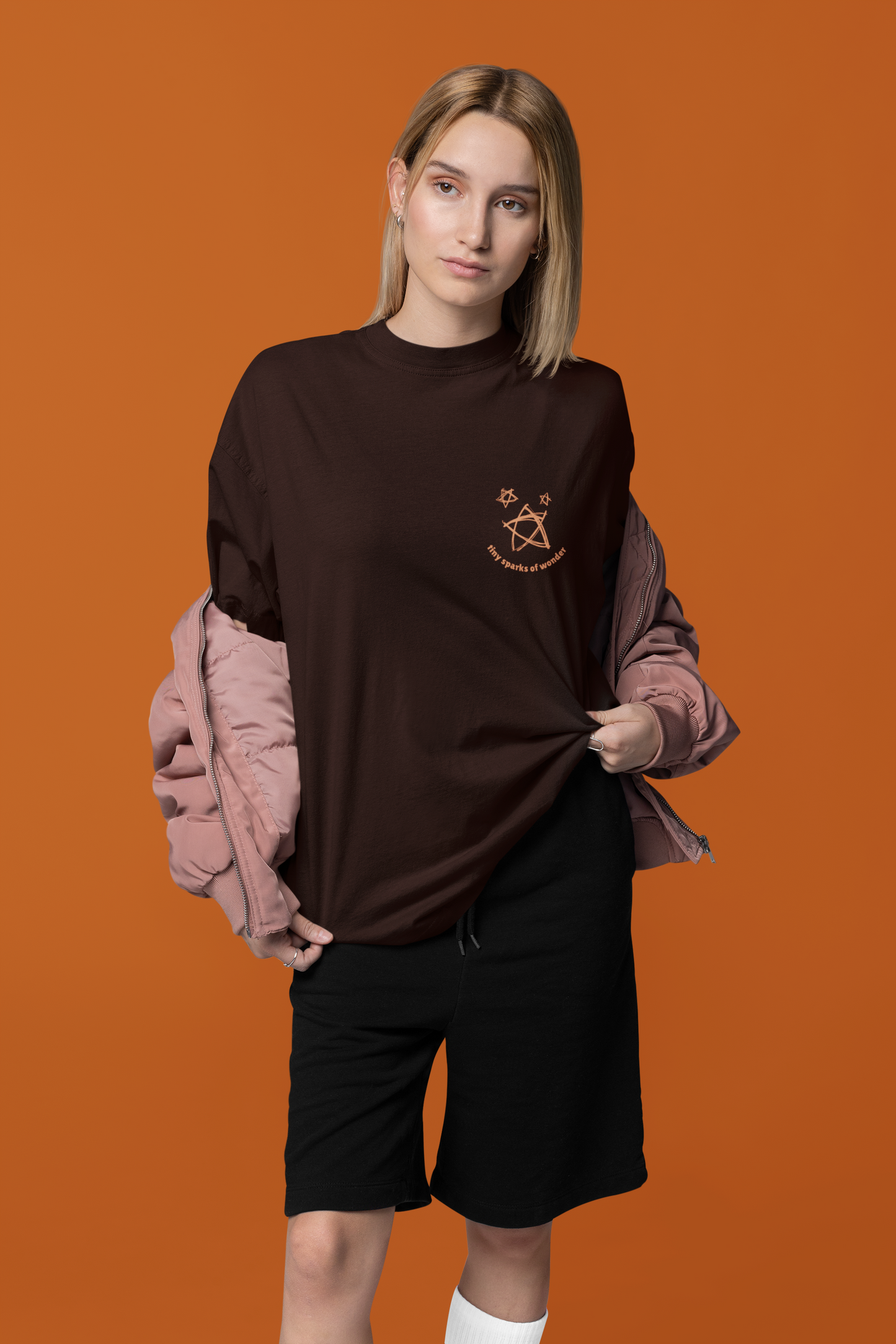 Tiny Sparks of Wonder | Essential Oversized Tee
