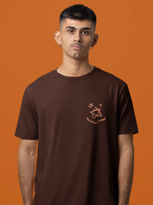 Tiny Sparks of Wonder Oversized T-Shirt | Light Weight